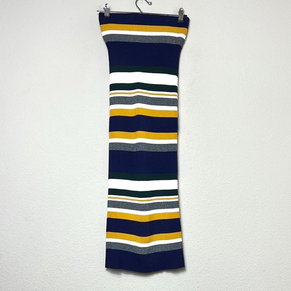 Callahan Simone Striped Midi Sweater Skirt - Picture 3 of 6